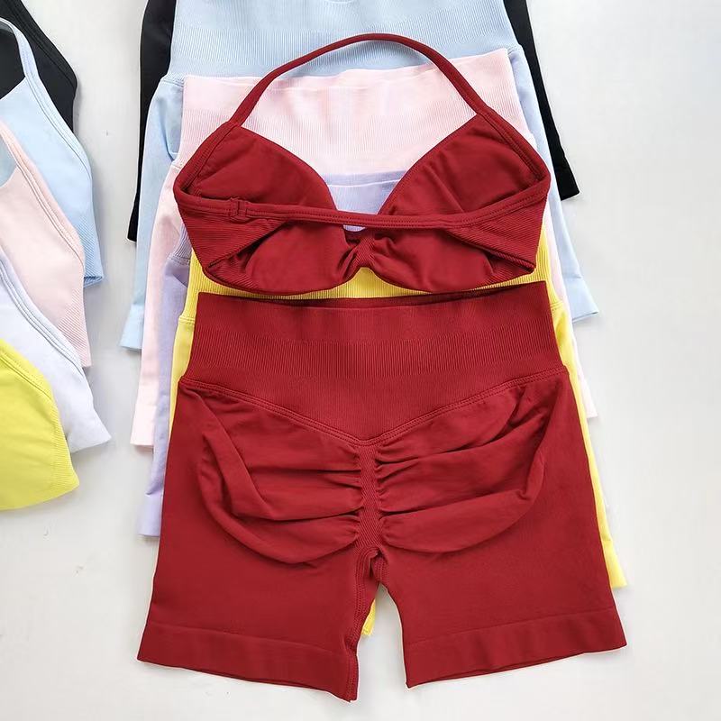 Sports Bra High Impact - HISTELLO Zestaw Sportowy Damski Biustonosz Sportowy