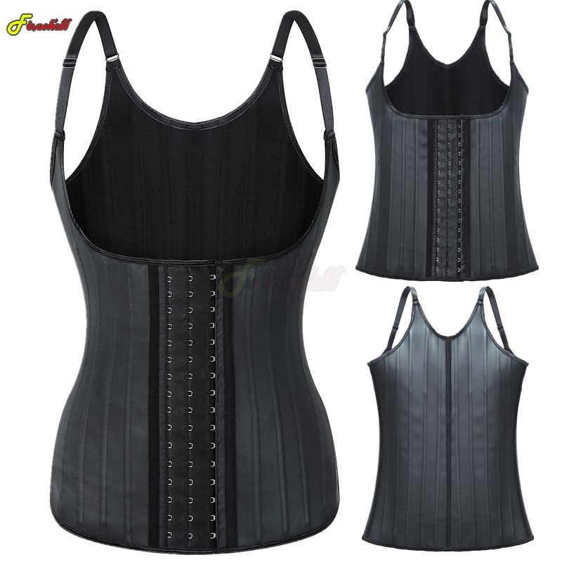 Shapewear Bodysuit Firm - Kobiety lateks gorset Waist Trainer kobiety