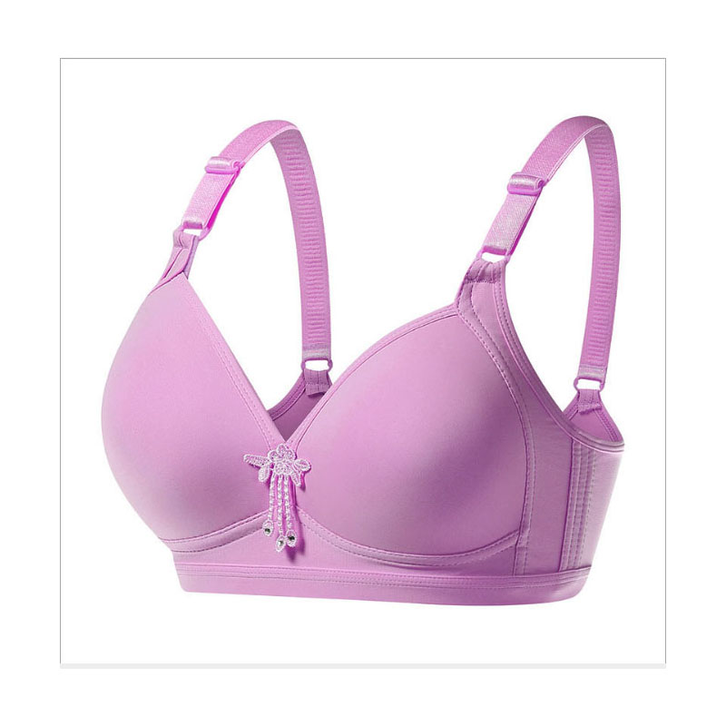 Bralette Wireless Soft - Duży biust damskie gładkie biustonosze Push-Up