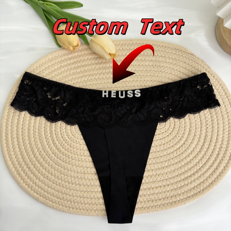 Spersonalizowane stringi z imi – Thong Bikini Women recenzja i cena