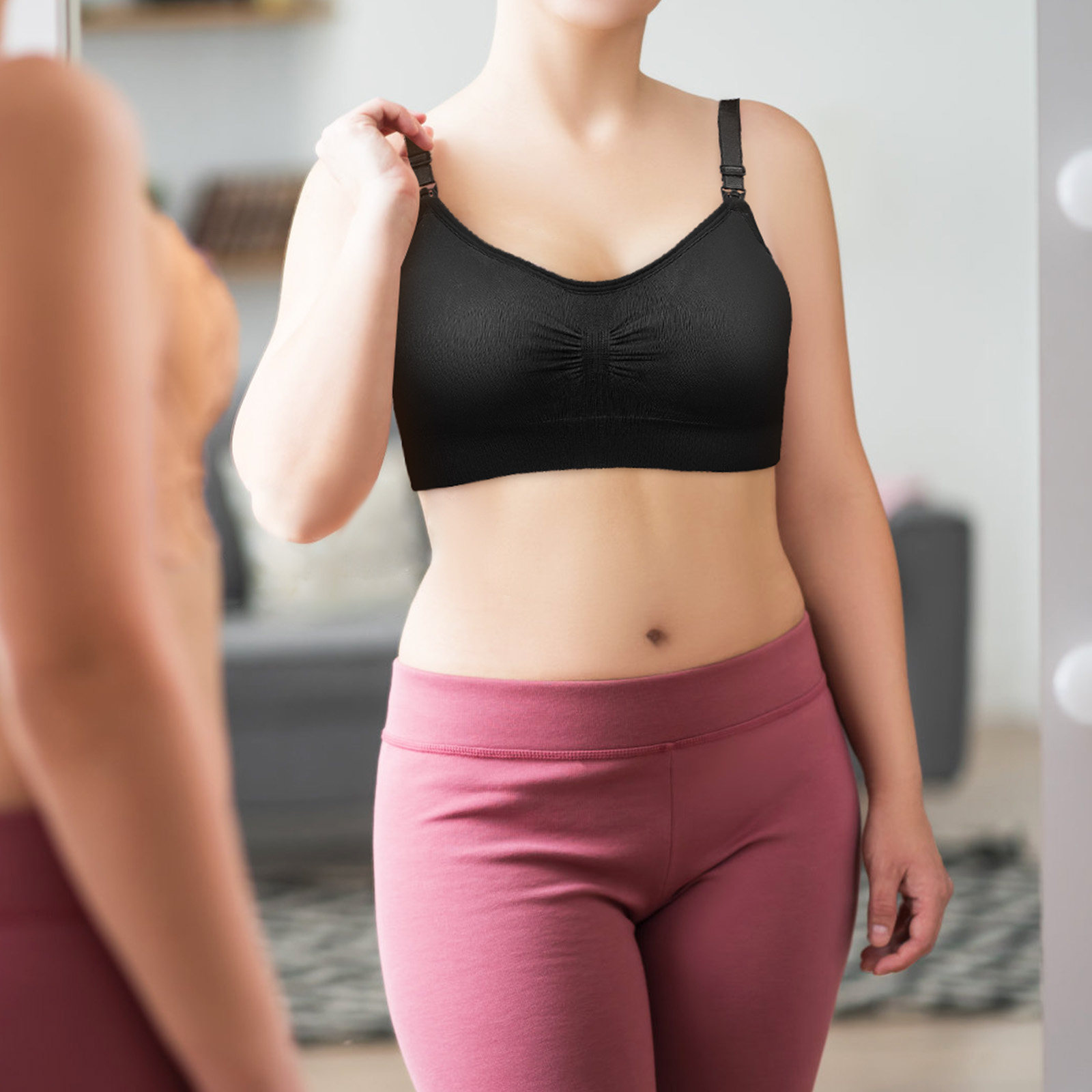 3 szt. Biustonosze do karmieni – Nursing Bra Sleep recenzja i cena