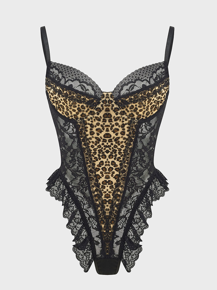 Seksowne body z koronką i wzor – Shapewear Bodysuit Firm recenzja i cena