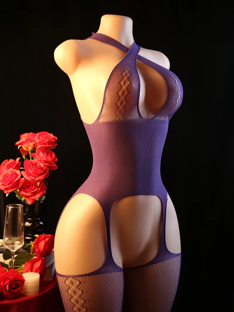 Damski seksowny zestaw bielizn – Bodystocking Fishnet recenzja i cena