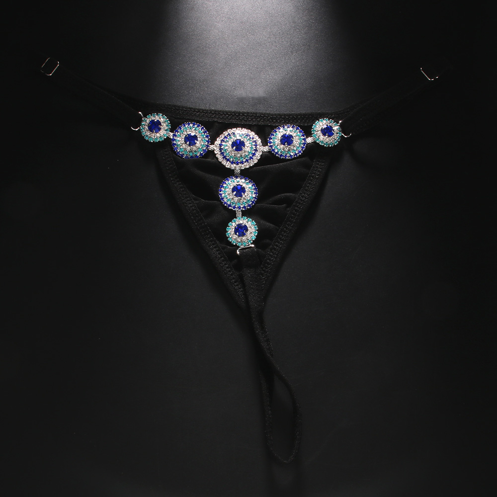 Kryształ górski Evil Eye strin – Thong Bikini Women recenzja i cena