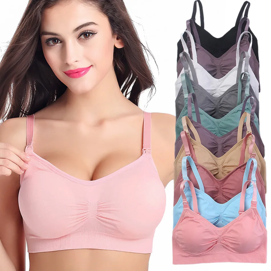 Oddychające biustonosze ciążow – Nursing Bra Sleep recenzja i cena